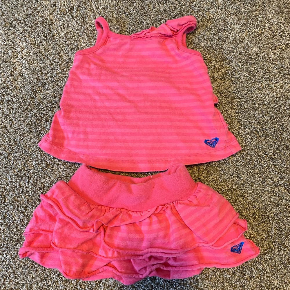 Roxy Sz 6/9 Month Summer Outfit